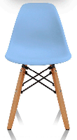 Дитячий стілець Kids Nik Eames DSW блакитний 50, фото 5
