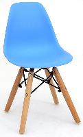 Дитячий стілець Kids Nik Eames DSW блакитний 50, фото 3