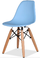 Дитячий стілець Kids Nik Eames DSW блакитний 50, фото 6