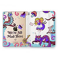 Чехол книжка, обложка для планшета Apple iPad (We're All Mad Here) Pro|Air|7.9|9.7|10.2|10.5|10.9|mini