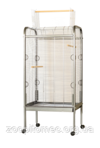 Вольєр для папуг OMEGA ОМЕГА 2 2 прут 56*71*146см Inter-Zoo Великий вольєр-клітка для папуг