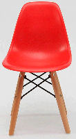 Дитячий стілець Kids Nik Eames DSW червоний 05, дизайн Charles&Ray Eames, фото 6