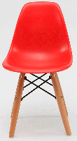 Дитячий стілець Kids Nik Eames DSW червоний 05, дизайн Charles&Ray Eames, фото 10