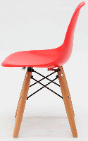 Дитячий стілець Kids Nik Eames DSW червоний 05, дизайн Charles&Ray Eames, фото 7