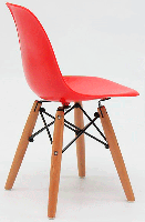Дитячий стілець Kids Nik Eames DSW червоний 05, дизайн Charles&Ray Eames, фото 3