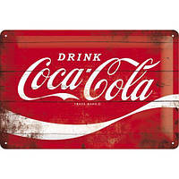 Табличка металлическаяCoca-Cola - Logo | Nostalgic-Art 22235