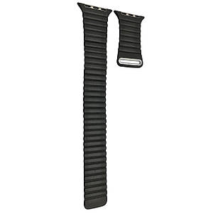 Ремінець Leather Loop Slim для Apple Watch 38 / 40 / 41mm (dark grey)