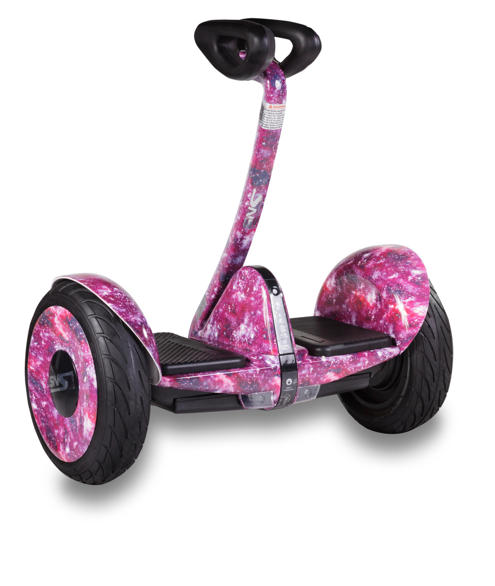 Мінісигвей Mini Robot колеса 10.5" Bluetooth рожевий космос, фото 1