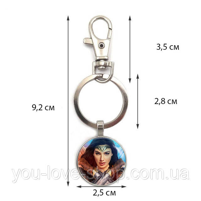 Брелок Диво-жінка / Wonder Woman