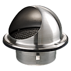 Решітка вентиляційна МВМ 152 бВс Н козирок з сіткою