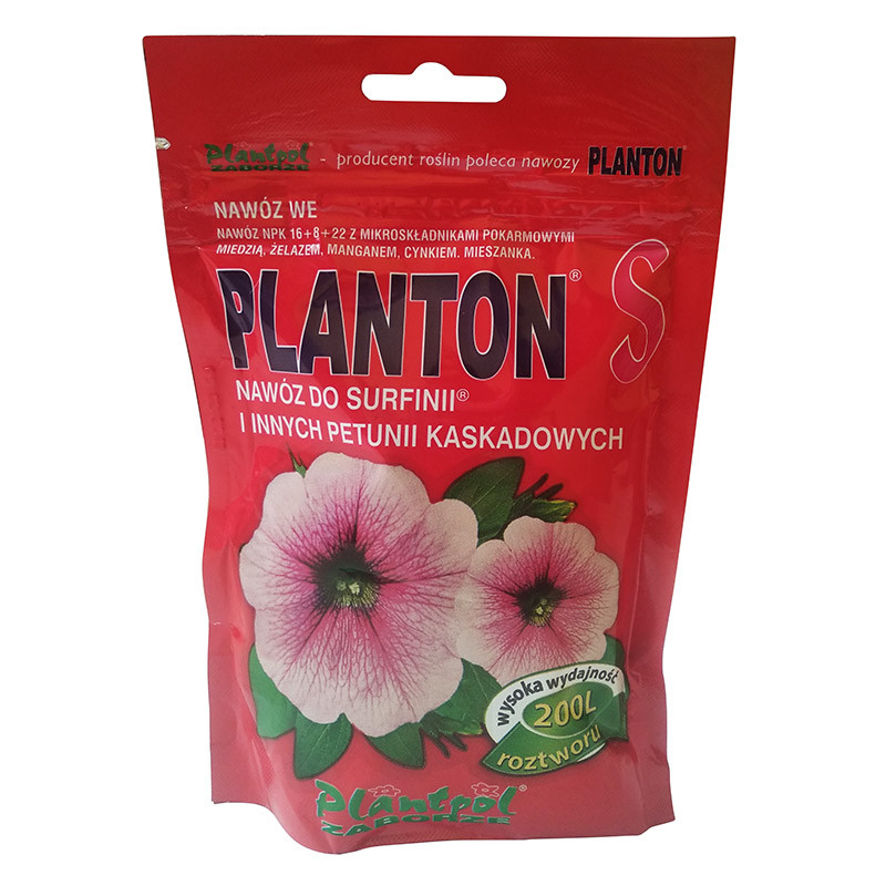 Добриво для сурфіній та петуній PLANTON S (200 г) від Plantpol Zaborze, Польща