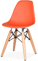 Дитячий стілець Kids Nik Eames DSW жовтогарячий 70, фото 5