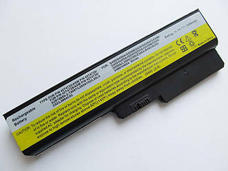 Батарея для ноутбука Lenovo IdeaPad G430 42T4585, 5200mAh, 6cell, 11.1V, Li-ion, чорна,