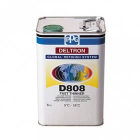 D808 Швидкий розбавитель DELTRON FAST THINNER (для температур 5-18 градусівC)5L.