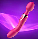 Двосторонній Magic Wand Premium з 10 режимами й акумулятором!, фото 4