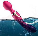 Двосторонній Magic Wand Premium з 10 режимами й акумулятором!, фото 6