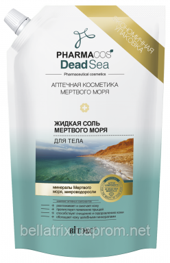 Купить PHARMACOS DEAD SEA СІЛЬ рідка Мертвого моря для тіла (дой-пак ...