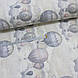 Бавовняна тканина (ТУРЕЧЧИНА шир. 2,4 м) повітряні кулі на світло-сірому, фото 3