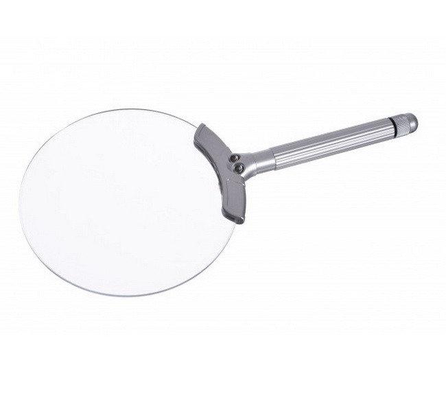 Лупа ручна MAGNIFIER MG2B-7 130 мм 2.5X з підсвіткою