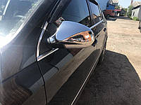 Накладки на зеркала нижняя часть Hyundai Santa Fe 2006-2012 2шт