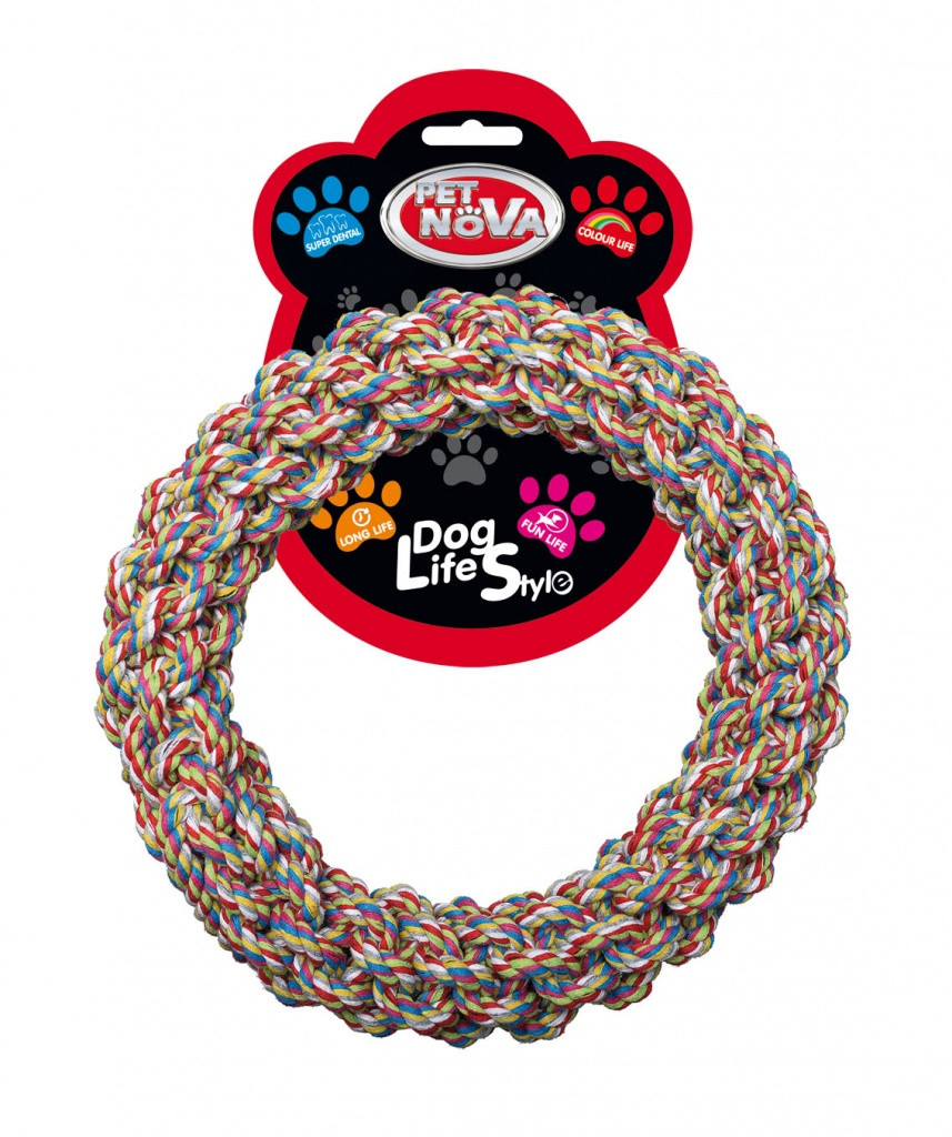 Кільце з бавовняної нитки Pet Nova 25 см, фото 1