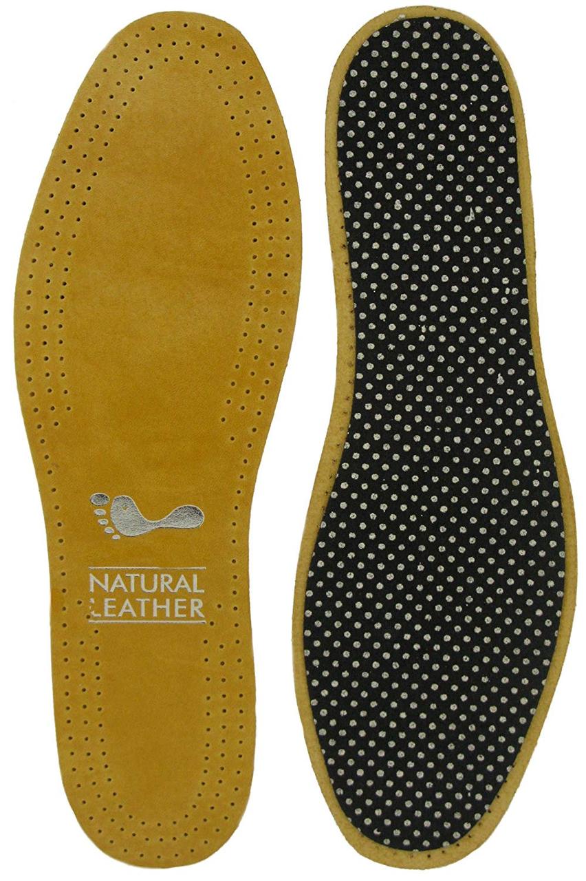 Устілки ортопедичні для взуття Deluxe Leather Insole Expert Active