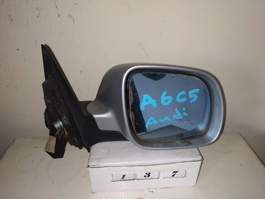 No137 Б/в дзеркало бокове праве для Audi A6 C5 1998-2003