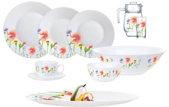 Сервіз столовий Luminarc ARMOISE INTENSE 46 предметів N8061, фото 1