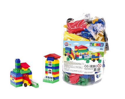 Конструктор "Техно 1 ТехноК", 64 дет Технок (0496)