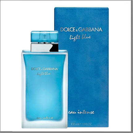 Dolce&Gabbana Light Blue Eau Intense парфумована вода 100 ml. (Дільче Габбана Лайт Блю Інтенс), фото 2