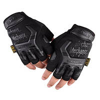 Тактичні рукавички Mechanix MPACT(Механикс) безпалі BLACK