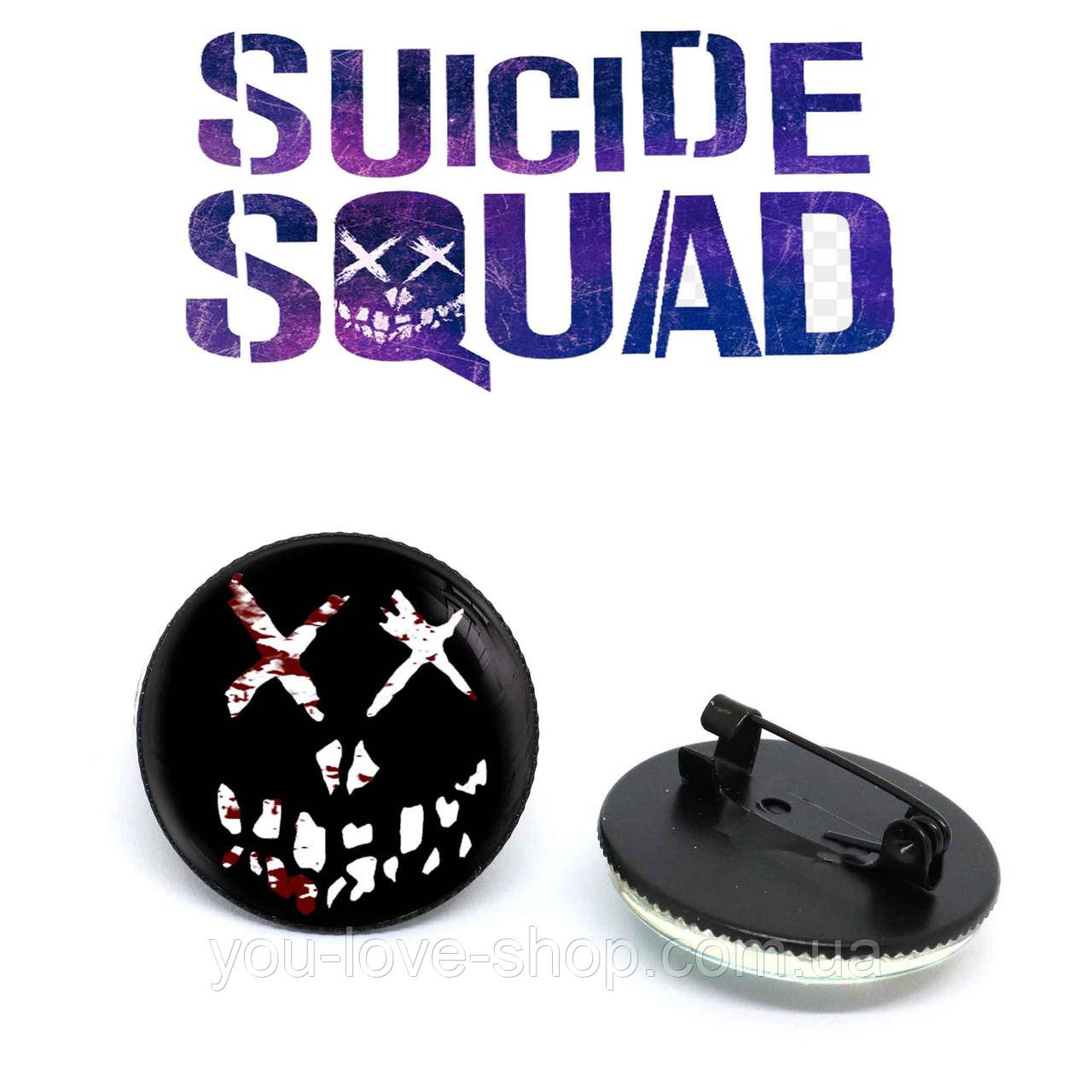 Значок suicide smile Загін самогубців / Suicide Squad