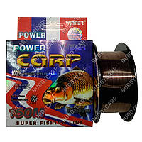 Леска 0.25 мм 150 метров 9.02 кг Winner Power Carp