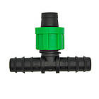 Трійник Ender для з'єднання магістральної крапельної трубки д. 16 мм. і крапельної стрічки