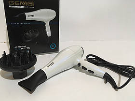 Фен для волосся 2400 W Gemei GM 105