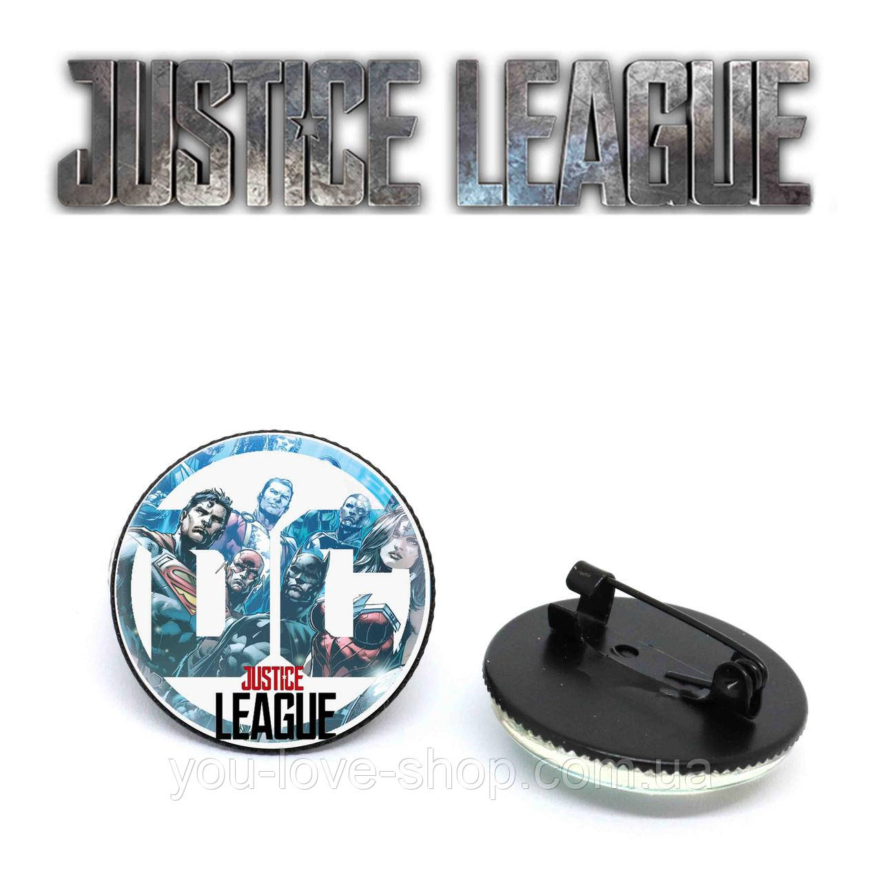 Значок DC Ліга справедливості / Justice League
