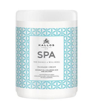 Крем Kallos SPA Massagee Cream для массажа с кокосовым маслом гиалуроновой кислотой и коллагеном 1л - фото 1 - id-p1038900511