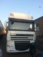 Замена лобового стекла на грузовике DAF XF 105 Евро 5 в Орджоникидзе  12