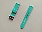 Силіконовий ремінець Half Strips для Xiaomi Amazfit Bip / Lite / 20 мм рифлений М'ятний 2100P, фото 3