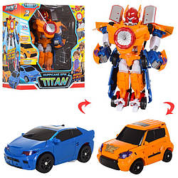 Трансформер Тобот Титан 2 в 1 Великий, трансформація у дві машини