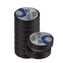 Ізоляційна стрічка ТАКЕЛ 0,13мм х 19мм х 30м, колір чорний