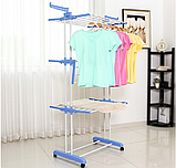 Сушка для одягу Сушилка для одягу взуття для білизни Сушка для одежды Сушилки для белья Сушарка, фото 9