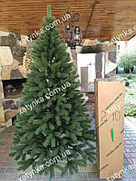 Литая елка Буковельская 2.10м. зеленая // Лита ялинка / Ель искусственная пластиковая