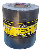 Шкірка шліфувальна "Werk" на тканинній основі 200 мм. х 50 метрів K320