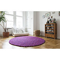 Круглий фіолетовий килим купити в Україні в інтернет-магазині