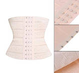 Коригуючий корсет пояс бежевий утягуюча білизна, фото 3