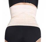 Пояс-корсет утягуючий, корегуюча бежева білизна, фото 2