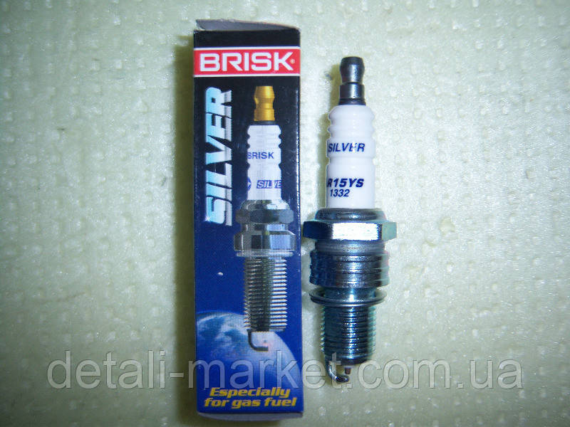 Свічки Brisk Silver LR15YS ВАЗ 2101-2107 (під ГБО)