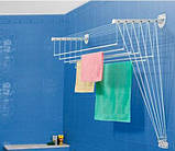 Сушарка на балкон стельово-настінна Floris 1 м, фото 4