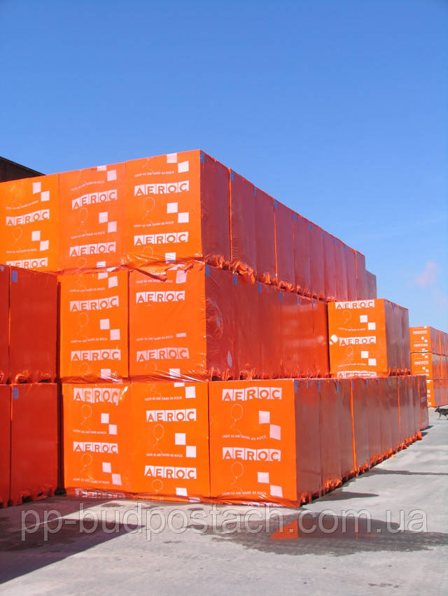 Газобетон  Д-400, Д-500, Д-600